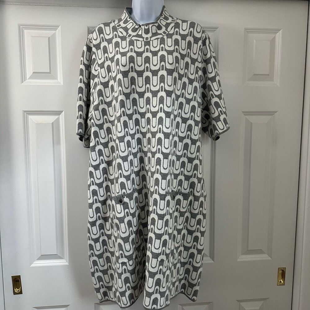 Anthropologie/Maeve The Annalise Mock-Neck Mini Sweater Dress - Picture 4 of 10